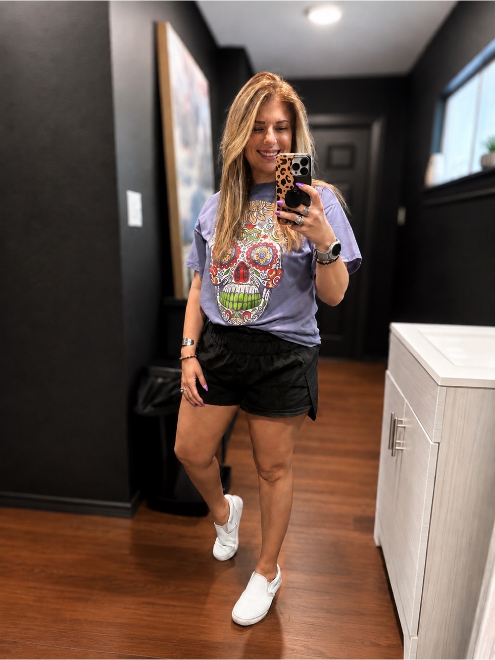 Zenana Outfitters Black Shorts